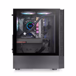 Thermaltake View 200 TG ARGB Midi Tower Noir - Vue supplémentaire 3
