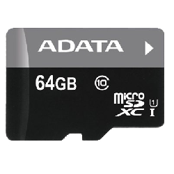 ADATA Micro SDXC 64GB 64 Go MicroSDXC UHS Classe 10