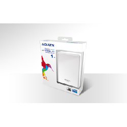 ADATA 1TB HV620 disque dur externe 1 To Blanc