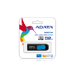 ADATA DashDrive UV128 128GB lecteur USB flash 128 Go USB Type-A 3.2 Gen 1 (3.1 Gen 1) Noir, Bleu