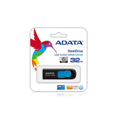 ADATA DashDrive UV128 128GB lecteur USB flash 128 Go USB Type-A 3.2 Gen 1 (3.1 Gen 1) Noir, Bleu