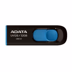 ADATA DashDrive UV128 128GB lecteur USB flash 128 Go USB Type-A 3.2 Gen 1 (3.1 Gen 1) Noir, Bleu - Vue supplémentaire 2