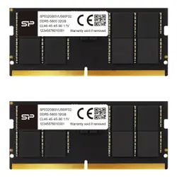 Silicon Power Speicherbausteine module de mémoire 32 Go 1 x 32 Go DDR5 5600 MT/s 262-pin SO-DIMM