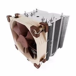 Noctua NH-U9S système de refroidissement d’ordinateur Processeur Refroidisseur 9,2 cm Marron, Métallique - Vue supplémentaire 3