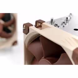 Noctua NH-U9S système de refroidissement d’ordinateur Processeur Refroidisseur 9,2 cm Marron, Métallique - Vue supplémentaire 6