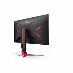 AOC 27IN IPS QHD ADAPTIVE SYNC 1MS 170HZ HDR 400 2H1DP BOARDERLESS HEIGHT ADJUSTABLE STAND VESA 100X100MM écran plat de PC 27" 2560 x 1440 pixels Quad HD LED Noir, Rouge - Vue supplémentaire 6