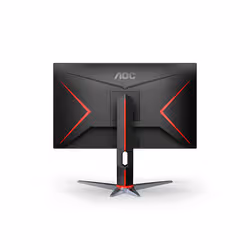 AOC 27IN IPS QHD ADAPTIVE SYNC 1MS 170HZ HDR 400 2H1DP BOARDERLESS HEIGHT ADJUSTABLE STAND VESA 100X100MM écran plat de PC 27" 2560 x 1440 pixels Quad HD LED Noir, Rouge - Vue supplémentaire 7
