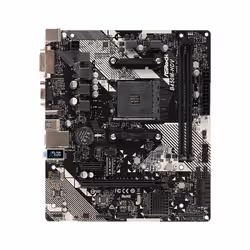 Asrock B450M-HDV R4.0 AMD B450 Emplacement AM4 micro ATX (90-MXB9N0-A0UAYZ) - Vue supplémentaire 2