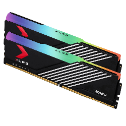 PNY MD32GK2D5640040MXRGB Barrette Mémoire 32 Go 2 x 16 Go DDR5 6400 MHz