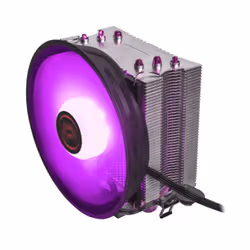 Mars Gaming MCPURGB système de refroidissement d’ordinateur Processeur Refroidisseur 12 cm Noir, Acier inoxydable - Vue supplémentaire 5
