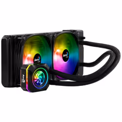 Aerocool Pulse L240F Processeur Refroidisseur de liquide tout-en-un Noir - Vue supplémentaire 2