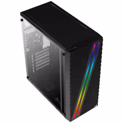 Aerocool Streak Midi Tower Noir - Vue supplémentaire 4