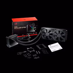 ASUS ROG RYUJIN 240 Processeur All-in-one liquid cooler 12 cm Noir - Vue supplémentaire 5