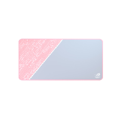 ASUS ROG Sheath PNK LTD Tapis de souris de jeu Gris, Rose, Blanc