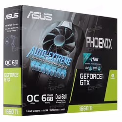 ASUS Phoenix PH-GTX1660-O6G NVIDIA GeForce GTX 1660 6 Go GDDR5 - Vue supplémentaire 5
