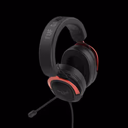ASUS TUF Gaming H3 Casque Arceau Noir, Rouge Connecteur de 3,5 mm - Vue supplémentaire 2