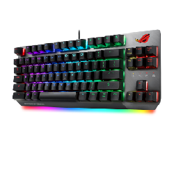 ASUS ROG Strix Scope NX TKL clavier USB Noir, Gris