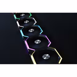 Lian Li Uni Fan SL120 Boitier PC Ventilateur 12 cm Noir 3 pièce(s) - Vue supplémentaire 6