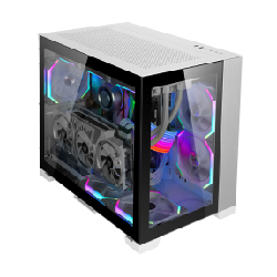 Lian Li O11-Dynamic-mini Mini Tower Blanc