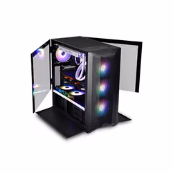 Lian Li LANCOOL II MESH RGB Midi Tower Noir, Transparent - Vue supplémentaire 2