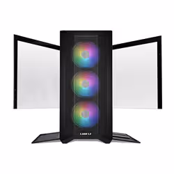 Lian Li LANCOOL II MESH RGB Midi Tower Noir, Transparent - Vue supplémentaire 5