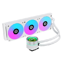 Lian Li Galahad II Trinity Boitier PC Refroidisseur de liquide tout-en-un 12 cm Blanc 1 pièce(s)