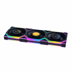 Lian Li UNI FAN SL Wireless LCD 120 Reverse Blade Boitier PC Ventilateur 12 cm Noir 3 pièce(s) - Vue supplémentaire 3