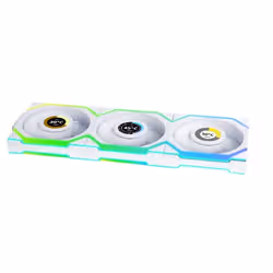 Lian Li UNI FAN SL Wireless LCD 120 Reverse Blade Boitier PC Ventilateur 12 cm Blanc 3 pièce(s) - Vue supplémentaire 4