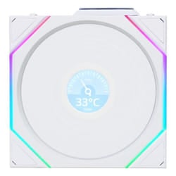 Lian Li Uni Fan TL120 LCD Wireless Boitier PC Ventilateur 12 cm Blanc 1 pièce(s)