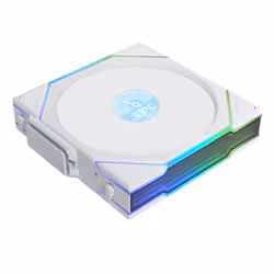 Lian Li Uni Fan TL120 LCD Wireless Boitier PC Ventilateur 12 cm Blanc 1 pièce(s) - Vue supplémentaire 2