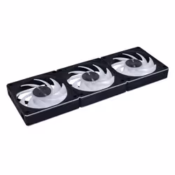 Lian Li 12CL1W3B système de refroidissement d'ordinateur Boitier PC Ventilateur 12 cm Noir - Vue supplémentaire 2