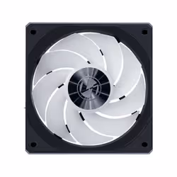 Lian Li 12RCL1W3B système de refroidissement d'ordinateur Boitier PC Ventilateur 12 cm Noir - Vue supplémentaire 2