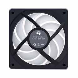 Lian Li 12RCL1W3B système de refroidissement d'ordinateur Boitier PC Ventilateur 12 cm Noir - Vue supplémentaire 3