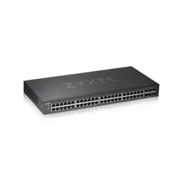 Zyxel GS1920-48V2 Géré Gigabit Ethernet (10/100/1000) Noir