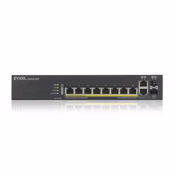 Zyxel GS1920-8HPV2 Géré Gigabit Ethernet (10/100/1000) Connexion Ethernet, supportant l'alimentation via ce port (PoE) Noir - Vue supplémentaire 2