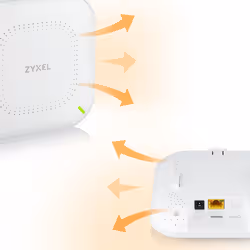 Zyxel NWA50AX 1775 Mbit/s Blanc Connexion Ethernet, supportant l'alimentation via ce port (PoE) - Vue supplémentaire 8
