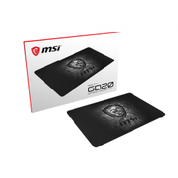 MSI Agility GD20 Tapis de souris de jeu Noir, Gris