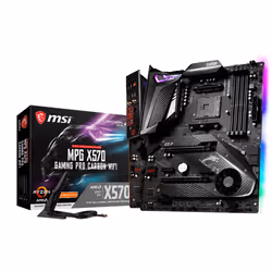 MSI MPG X570 Gaming Pro Carbon WIFI AMD X570 Emplacement AM4 ATX (7B93-001R) - Vue supplémentaire 2