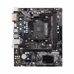 MSI A320M-A PRO Emplacement AM4 Micro ATX AMD A320 - Vue supplémentaire 2