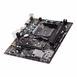 MSI A320M-A PRO MAX carte mère AMD A320 Emplacement AM4 micro ATX (7C52-004R) - Vue supplémentaire 2