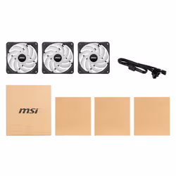 MSI MAX F12A-3 computer cooling system Boitier PC Ventilateur Noir - Vue supplémentaire 4
