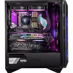 MSI MPG GUNGNIR 110M unité centrale Midi Tower Noir - Vue supplémentaire 8