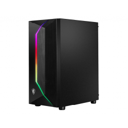 MSI MAG VAMPIRIC 100R 'V100R' ARGB Mid Tower Gaming Computer Case Midi Tower Noir