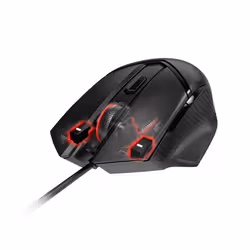 MSI Clutch GM20 Elite souris Droitier USB Type-A Optique 6400 DPI - Vue supplémentaire 5