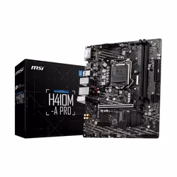 MSI H410M-A PRO carte mère Intel H410 LGA 1200 micro ATX (7C89-008R) - Vue supplémentaire 5
