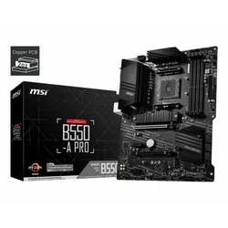 MSI B550-A PRO AMD B550 Emplacement AM4 ATX