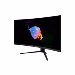 MSI Optix MAG342CQR 34" 3440 x 1440 pixels UltraWide Quad HD LCD Noir - Vue supplémentaire 4