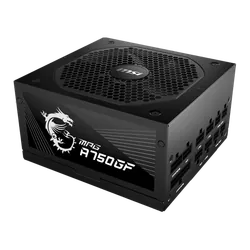MSI MPG A750GF unité d'alimentation d'énergie 750 W 24-pin ATX ATX Noir (306-7ZP0B11-CE0)