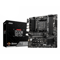 MSI B550M PRO-VDH Emplacement AM4 micro ATX AMD B550