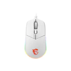 MSI CLUTCH GM11 WHITE souris Ambidextre USB Type-A Optique 5000 DPI